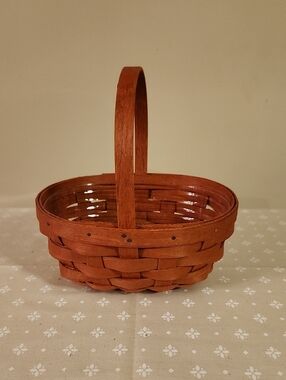 Longaberger 2017 Pink Oval Whatsnot Basket